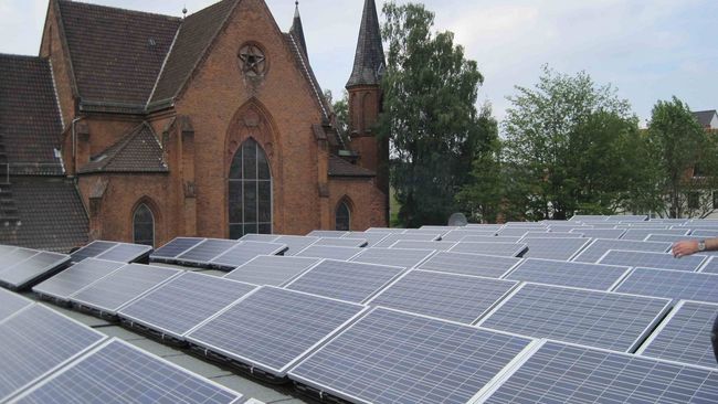 Solaranlage Friedensgemeinde