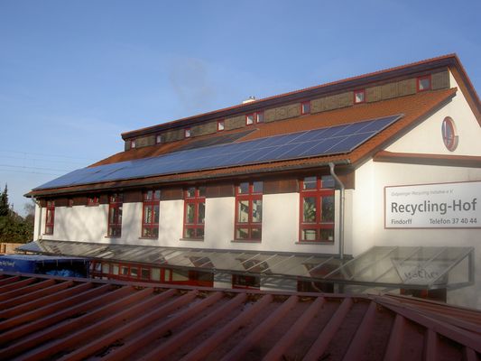 Solaranlage Recyclinghof Findorff