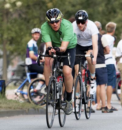 Radfahren für's Klima: Der BUND war aktiv beim Stadtradeln dabei.