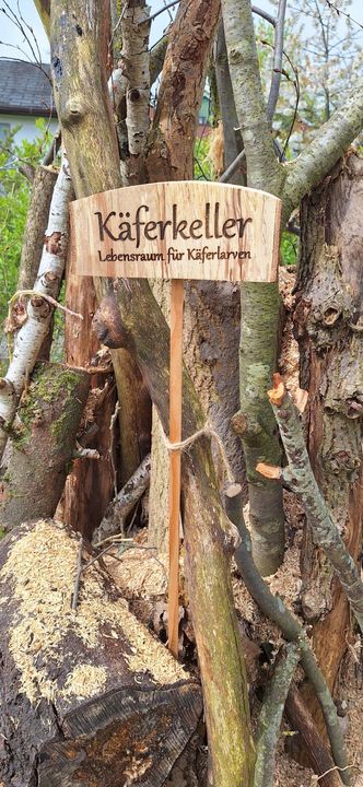 Schild vom Käferkeller