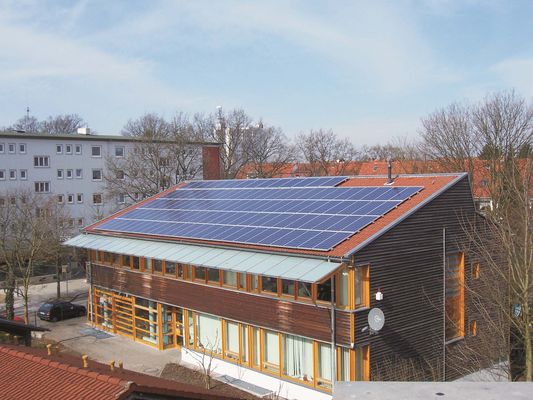Solaranlage Haus der Zukunft
